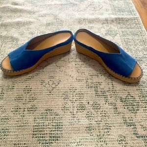 Franco Sarto espadrille wedge/ platform sandals